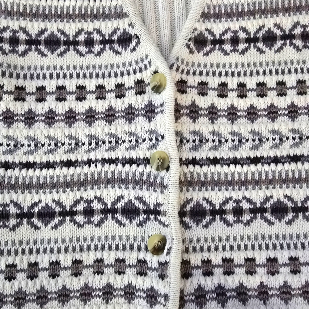 Jamie Scott Ramie Cotton Blend Vest Size S - Picture 2 of 4